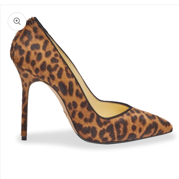 LIKE NEW Sarah Flint Perfect Pump 100m Leopard size IT 38/ US 8 - Picture 3 of 10